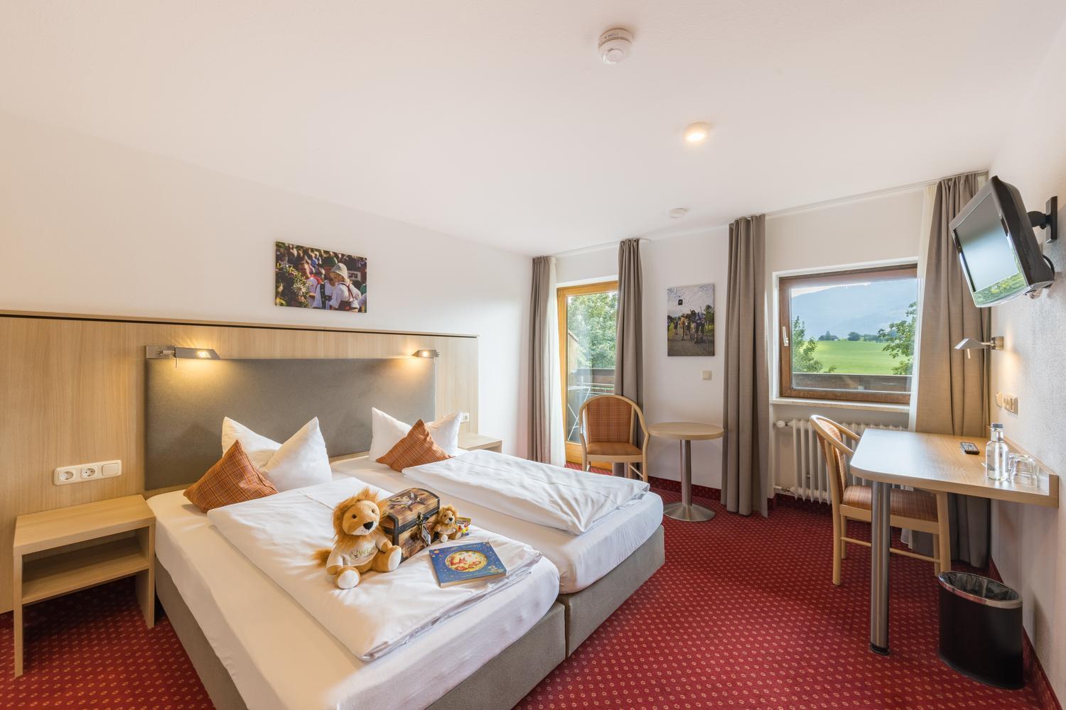 Familienhotel Loewen Nesselwang Esterno foto