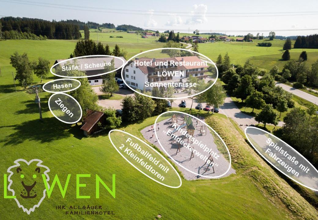 Familienhotel Loewen Nesselwang Esterno foto